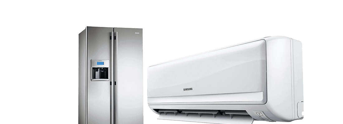 Samsung Split Type Aircon & Fridge